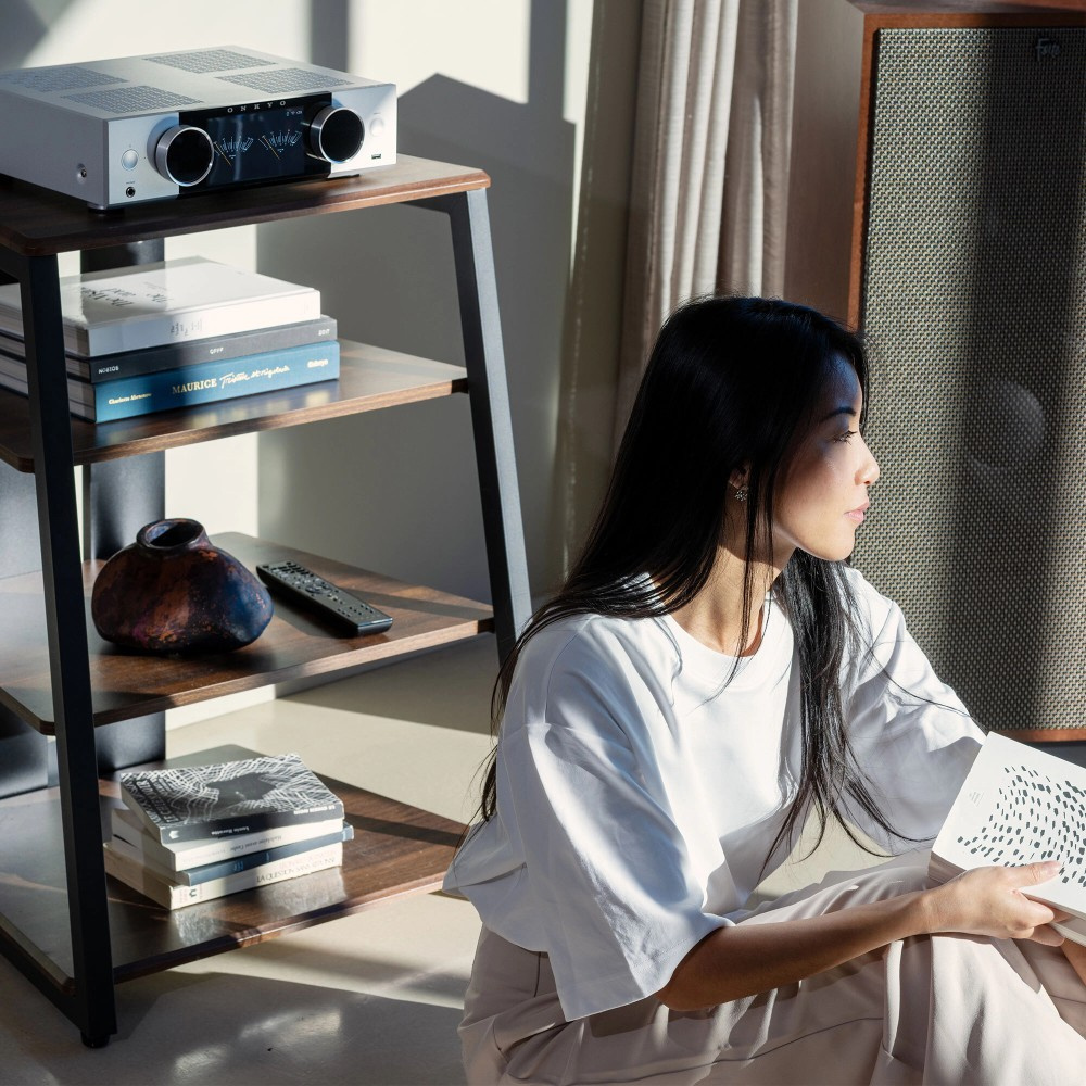 Onkyo Muse Y-40 wzmacniacz strumieniowy, srebrny