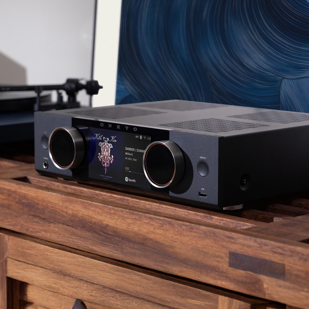 Onkyo Muse Y-50 wzmacniacz strumieniowy, czarny