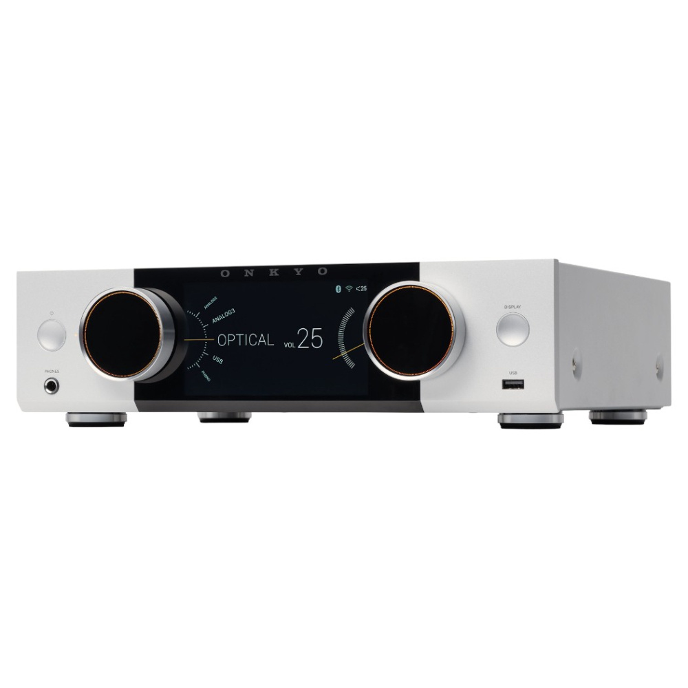 Onkyo Muse Y-50 wzmacniacz strumieniowy, srebrny
