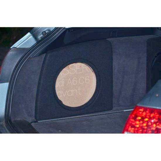Pusta obudowa subwoofera Audi A6 Avant 05-11
