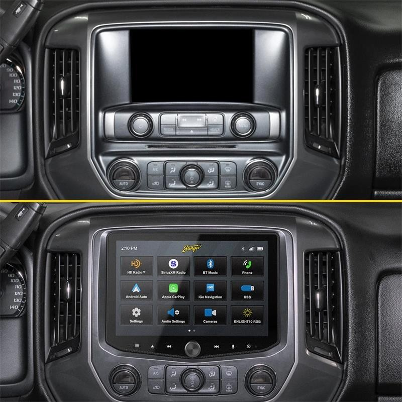 Stinger HORIZON10 iX210E-GM1, 10-calowe radio samochodowe do Chevrolet Silverado/GMC Sierra 2014-2019