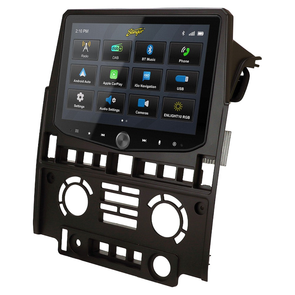 Stinger HORIZON10 iX210E-LR1, 10-calowe radio samochodowe do Land Rover Defender 2007-2016