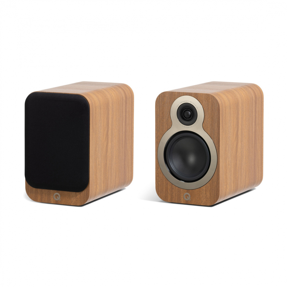 Q Acoustics 3030c kolumny podstawkowe, dąb