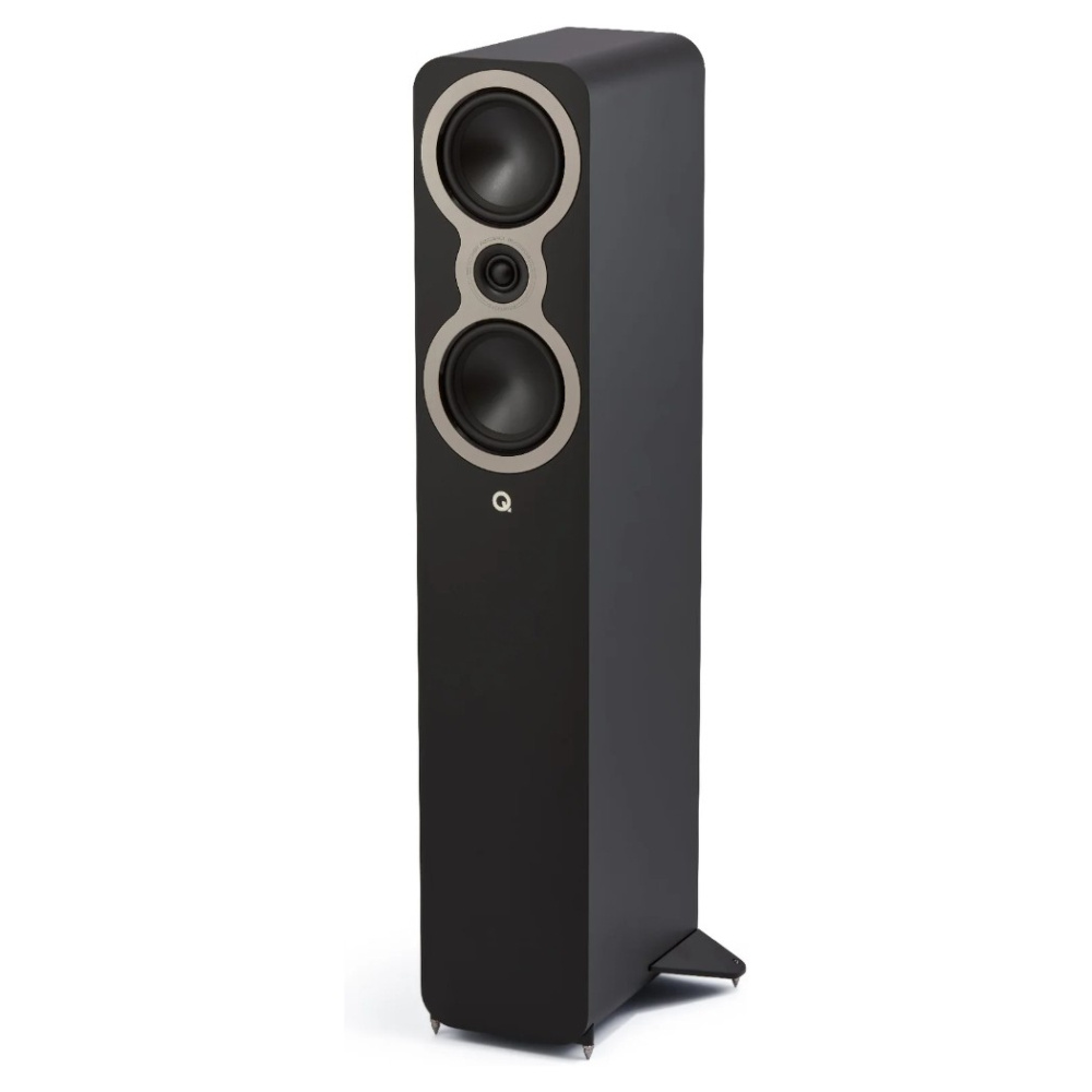 Q Acoustics 3040c kolumny podłogowe, para w kolorze matowej czerni