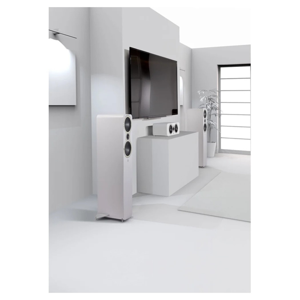 Q Acoustics 3040c kolumny podłogowe, matowobiała para