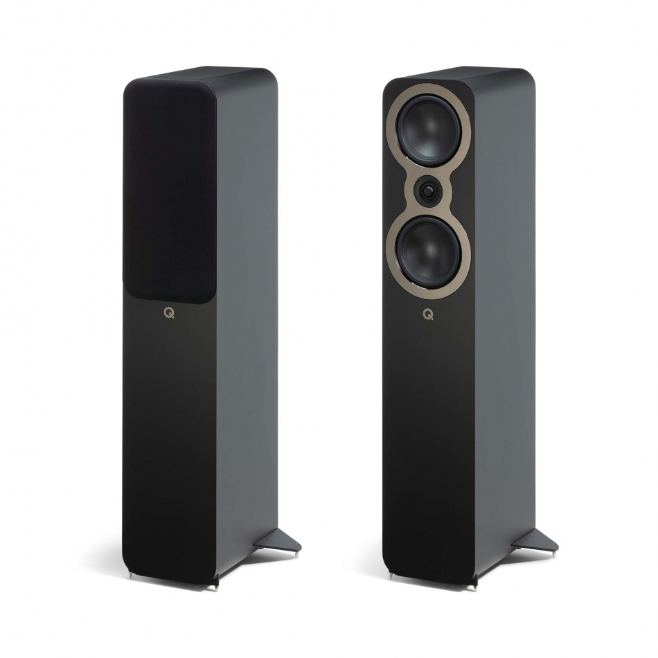 Q Acoustics 3050c kolumny podłogowe, matowa czerń
