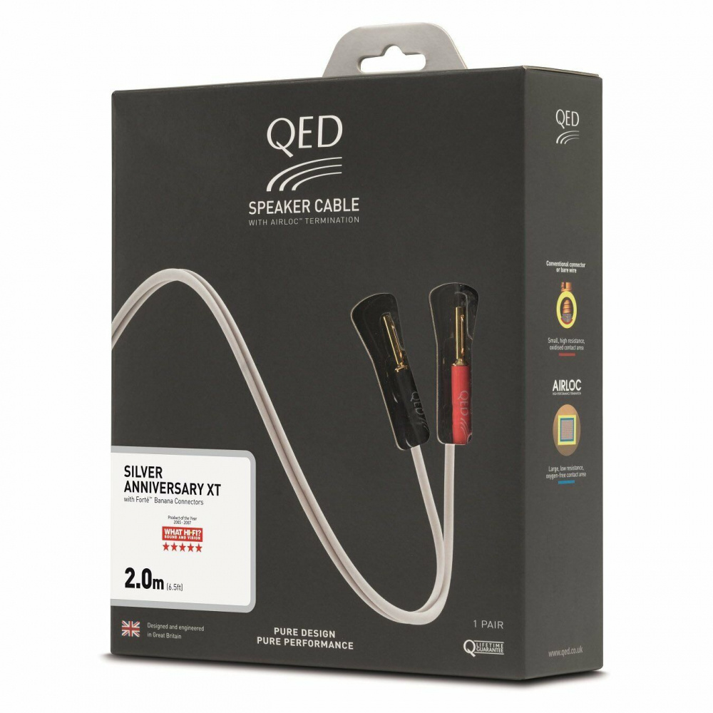 Qed Silver Anniversary XT zakończony kabel głośnikowy