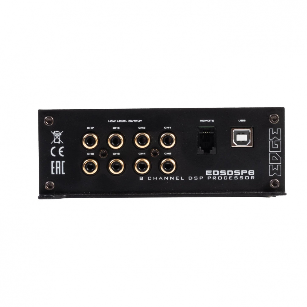 EDGE EDS8DSP-E3, 8-kanałowy DSP sterowany aplikacją