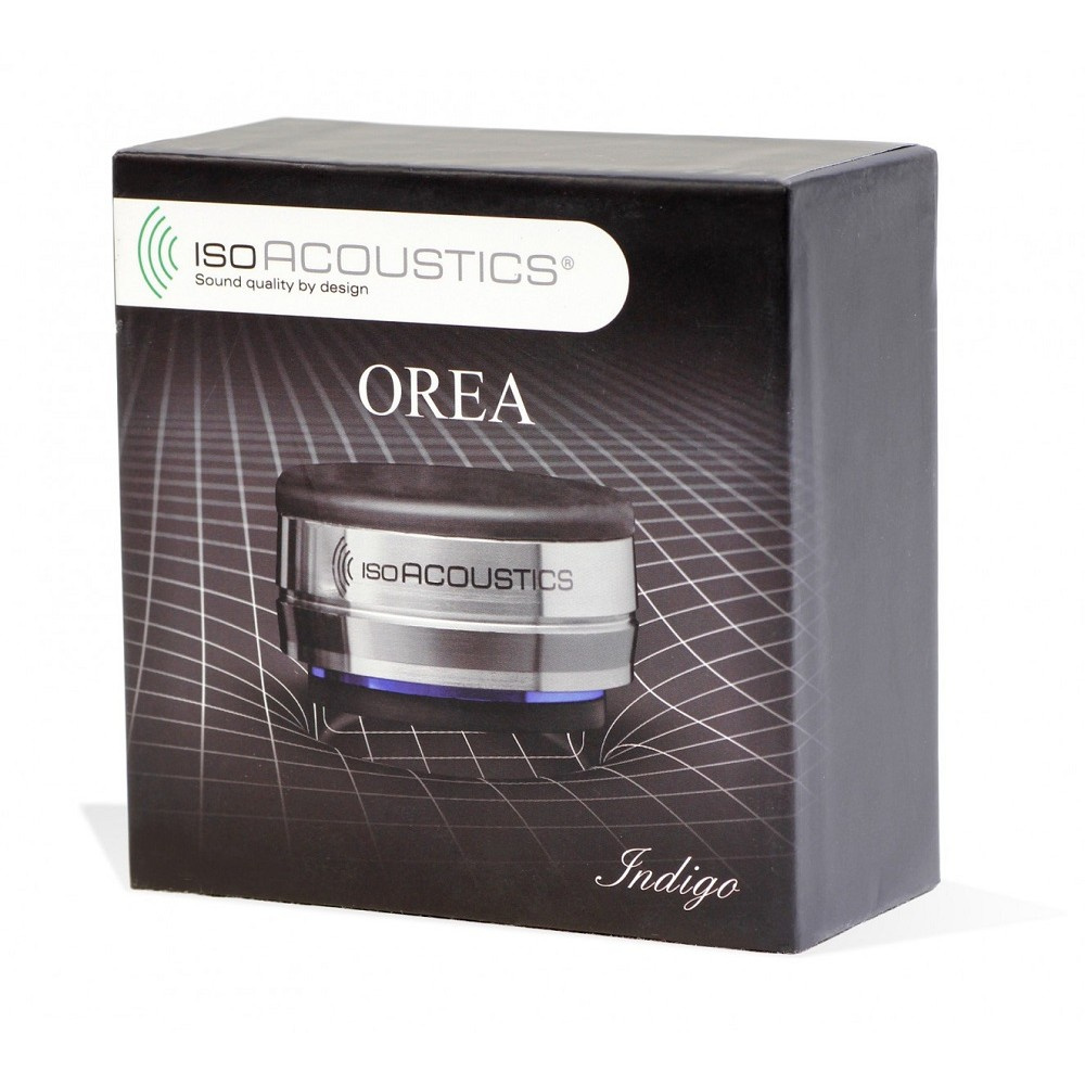 IsoAcoustics OREA Indigo, stopka antywibracyjna do urządzeń 7.2 kg, za sztukę