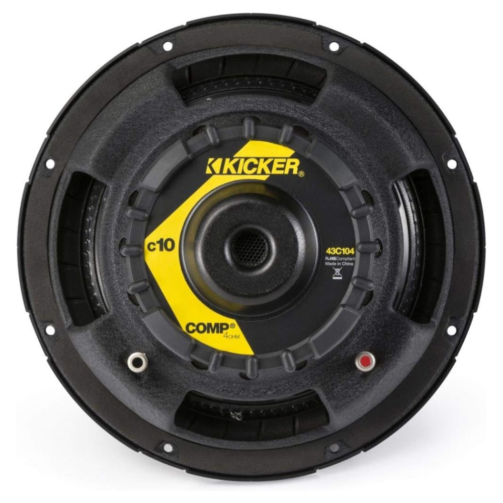 Kicker Comp C104, głośnik niskotonowy 10 cali, 4 omy