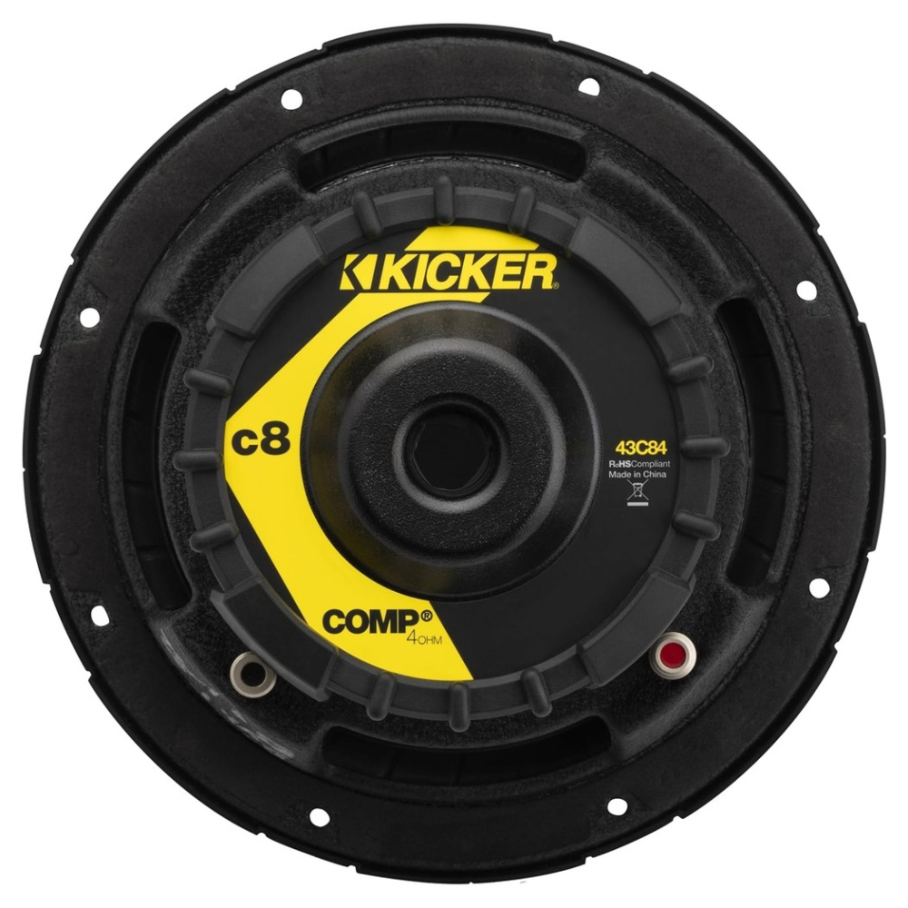 Kicker Comp C84, głośnik niskotonowy 8 cali, 4 omy