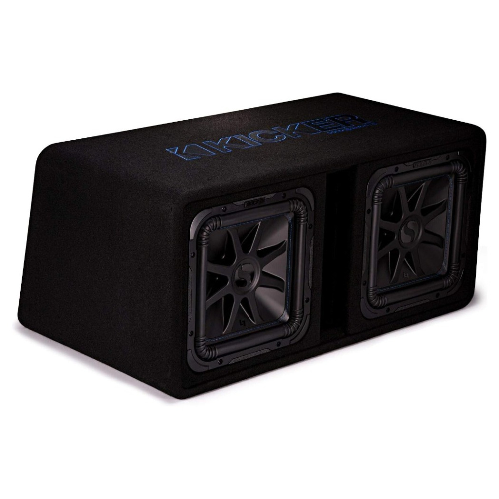 Kicker Solo-Baric L7S DL7S122, obudowa bass-reflex z dwoma głośnikami 12 cali, 2 omy