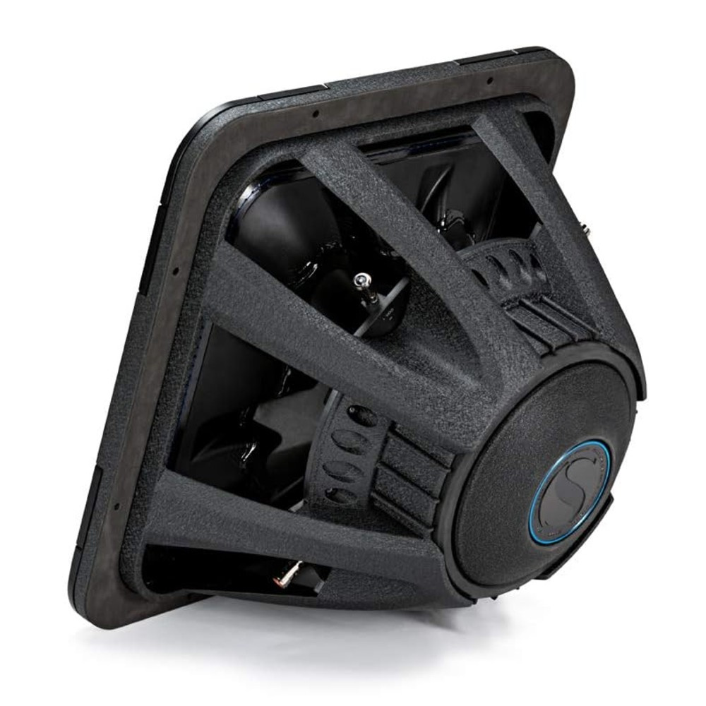 Kicker Solo-Baric L7S154, kwadratowy głośnik niskotonowy 15 cali, 2 × 4 Ω