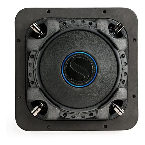Kicker Solo-Baric L7S82, kwadratowy głośnik basowy 8 cali, 2x2 ohm
