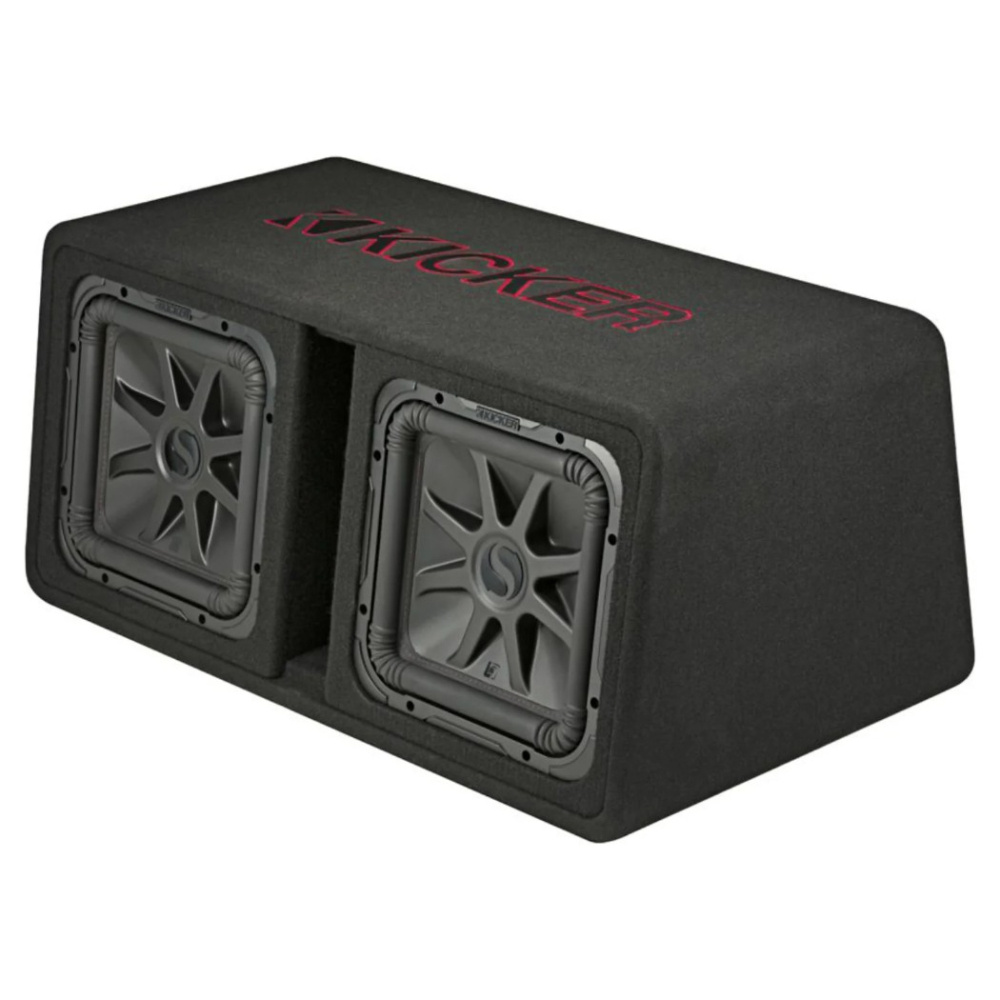 Kicker Solo-Baric DL7R122, 2 x 12 cali skrzynia basowa, 2 omów