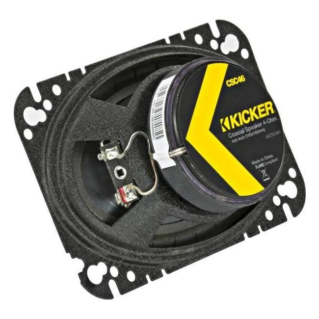 Kicker CS CSC464, 4x6 cali głośniki współosiowe, Para