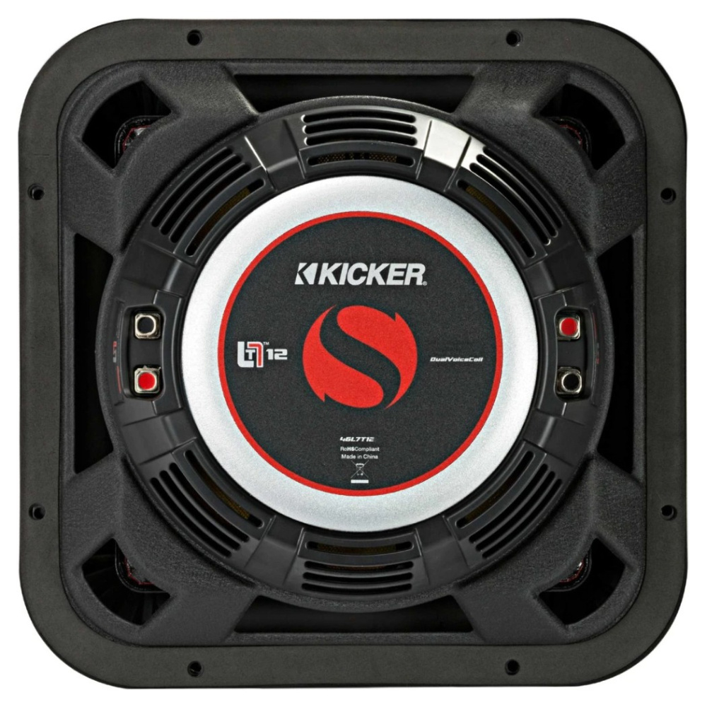 Kicker Solo-Baric L7T124, 12 cali głośnik niskotonowy, 2 x 4 omów