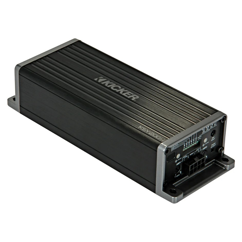 Kicker KEY200.4ISO, 4-kanałowy wzmacniacz DSP Plug & Play