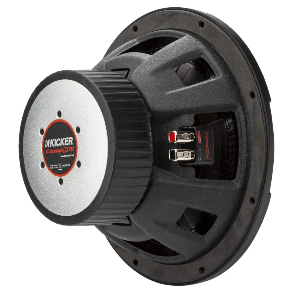 Kicker CompR CWR102, 10 cali głośnik niskotonowy, 2 x 2 omów