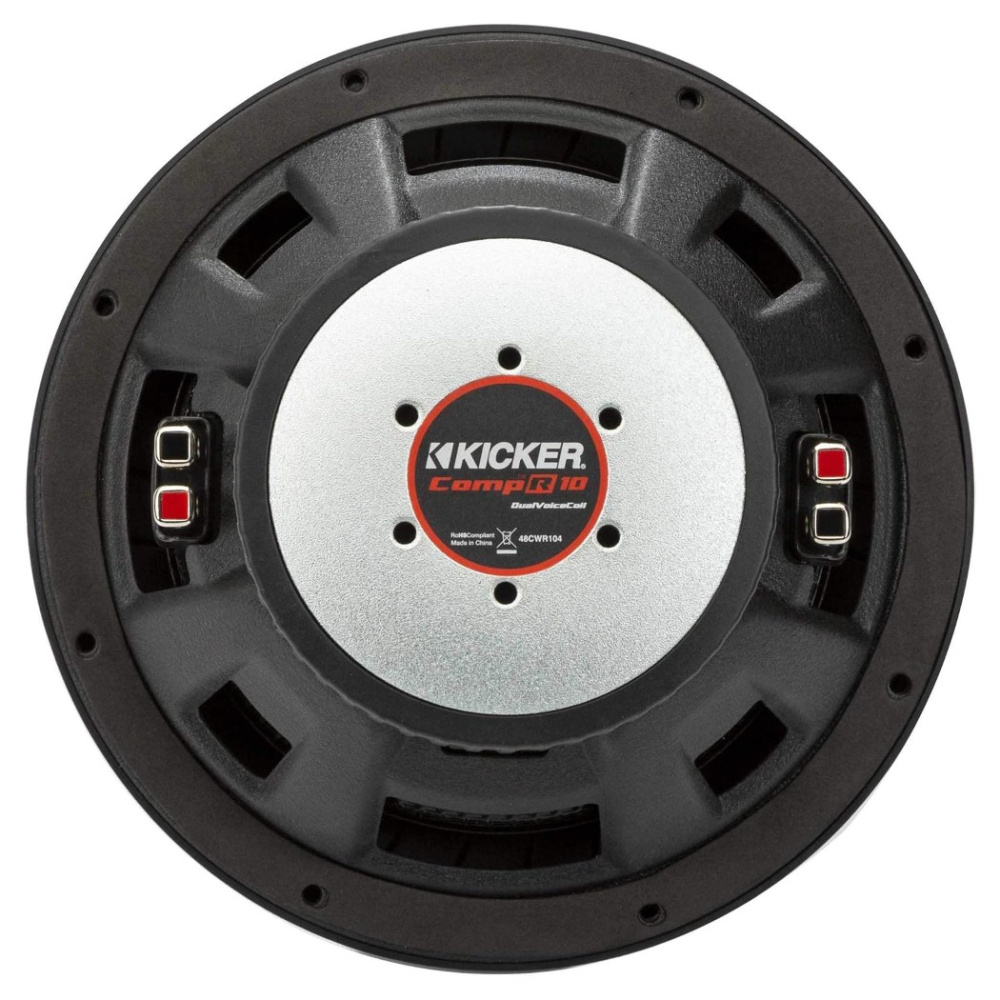 Kicker CompR CWR102, 10 cali głośnik niskotonowy, 2 x 2 omów