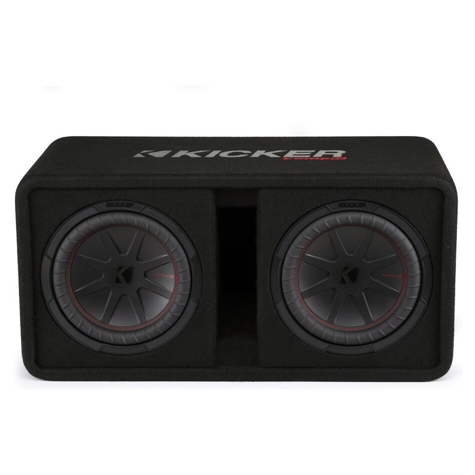 Kicker CompR DCWR102, 2 x 10 cali skrzynia basowa, 2 omów