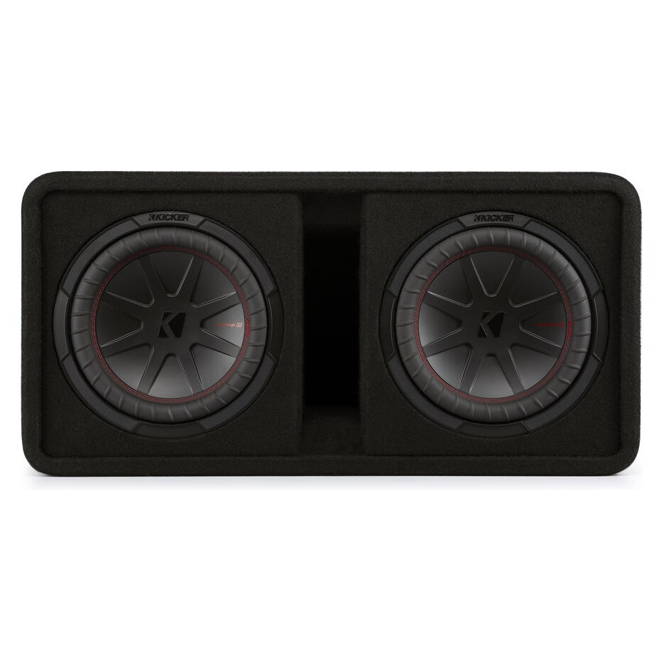 Kicker CompR DCWR102, 2 x 10 cali skrzynia basowa, 2 omów