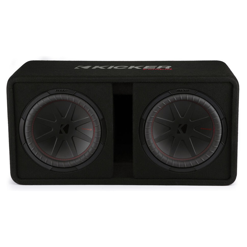 Kicker CompR DCWR122, 2 x 12 cali skrzynia basowa, 2 omów