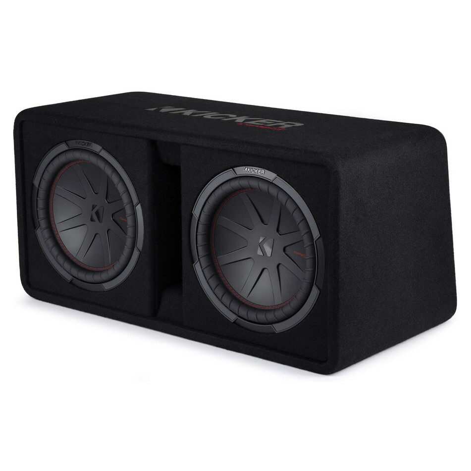 Kicker CompR DCWR122, 2 x 12 cali skrzynia basowa, 2 omów