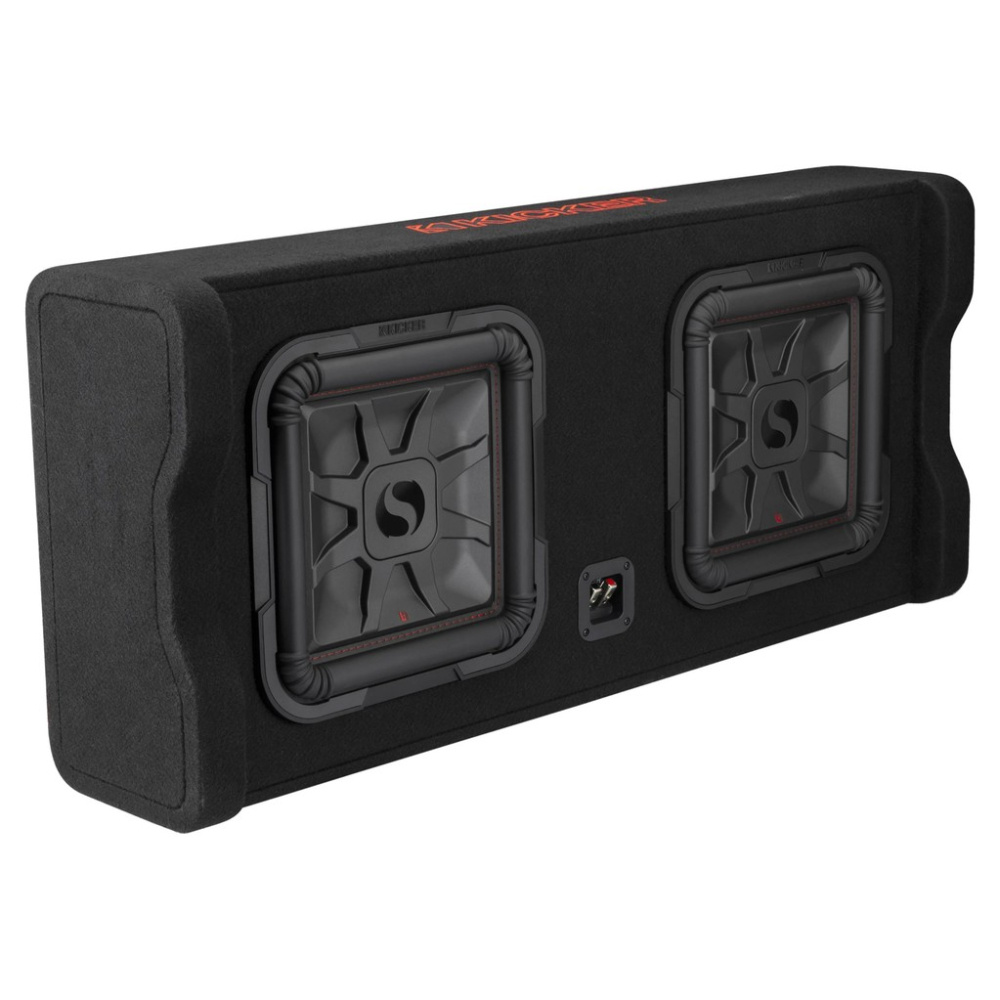 Kicker Solo-Baric DL7TDF122, 2 x 12 cali skrzynia basowa, 2 omów