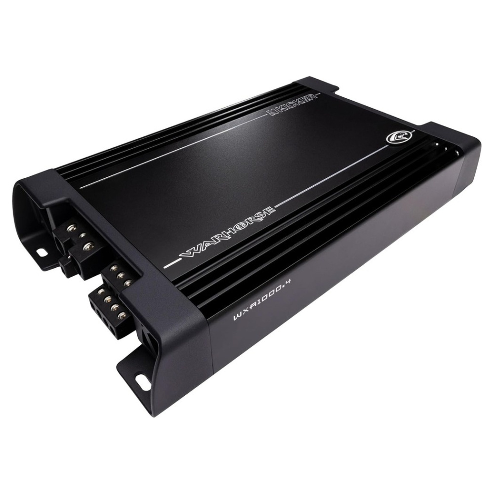 Kicker Warhorse WXA1000.4, mocny 4-kanałowy wzmacniacz