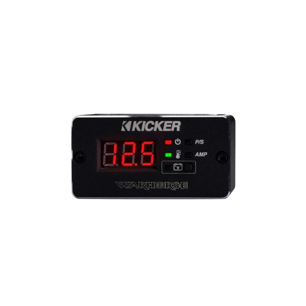 Kicker Warhorse WXA1000.4, mocny 4-kanałowy wzmacniacz