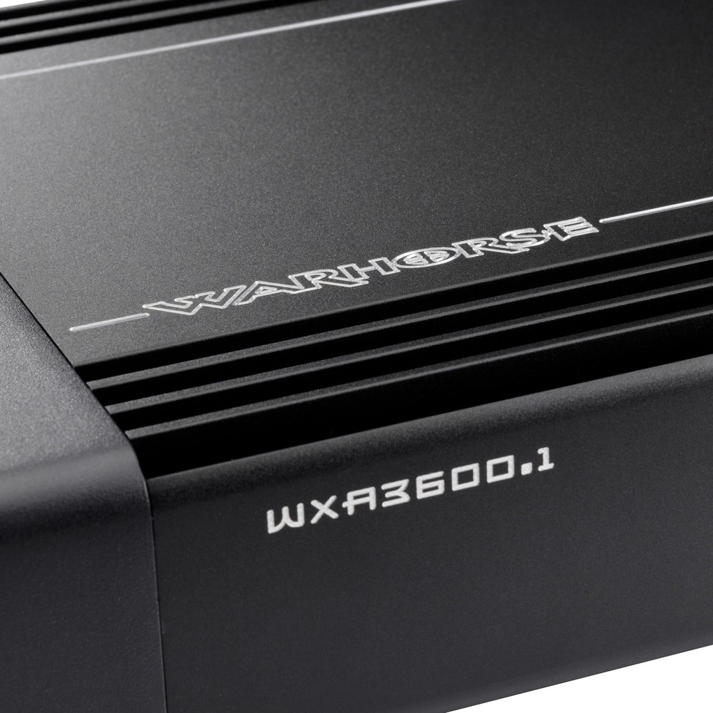 Kicker Warhorse WXA3600.1, mocny wzmacniacz monoblokowy