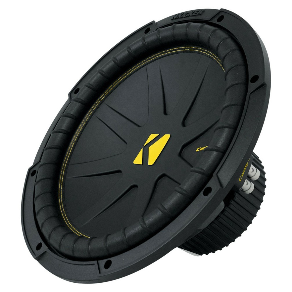 Kicker CompC CWCD124, 12-calowy głośnik niskotonowy, 2x4 ohm