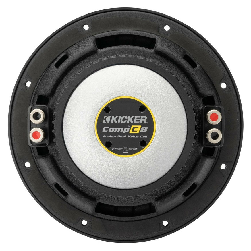 Kicker CompC CWCS84, 8-calowy głośnik niskotonowy, 4 omy
