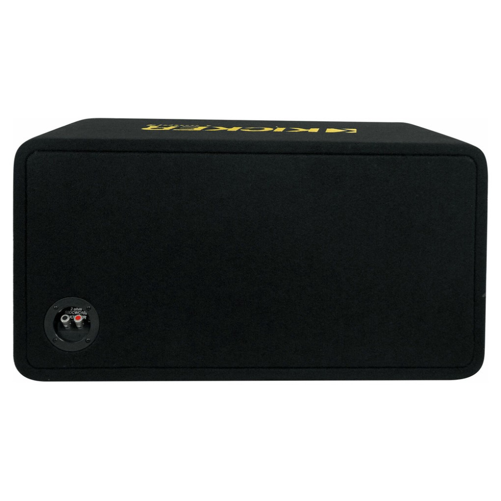 Kicker CompC DCWC102, skrzynia bass-reflex z 2 subwooferami 10-calowymi, 2 Ohm