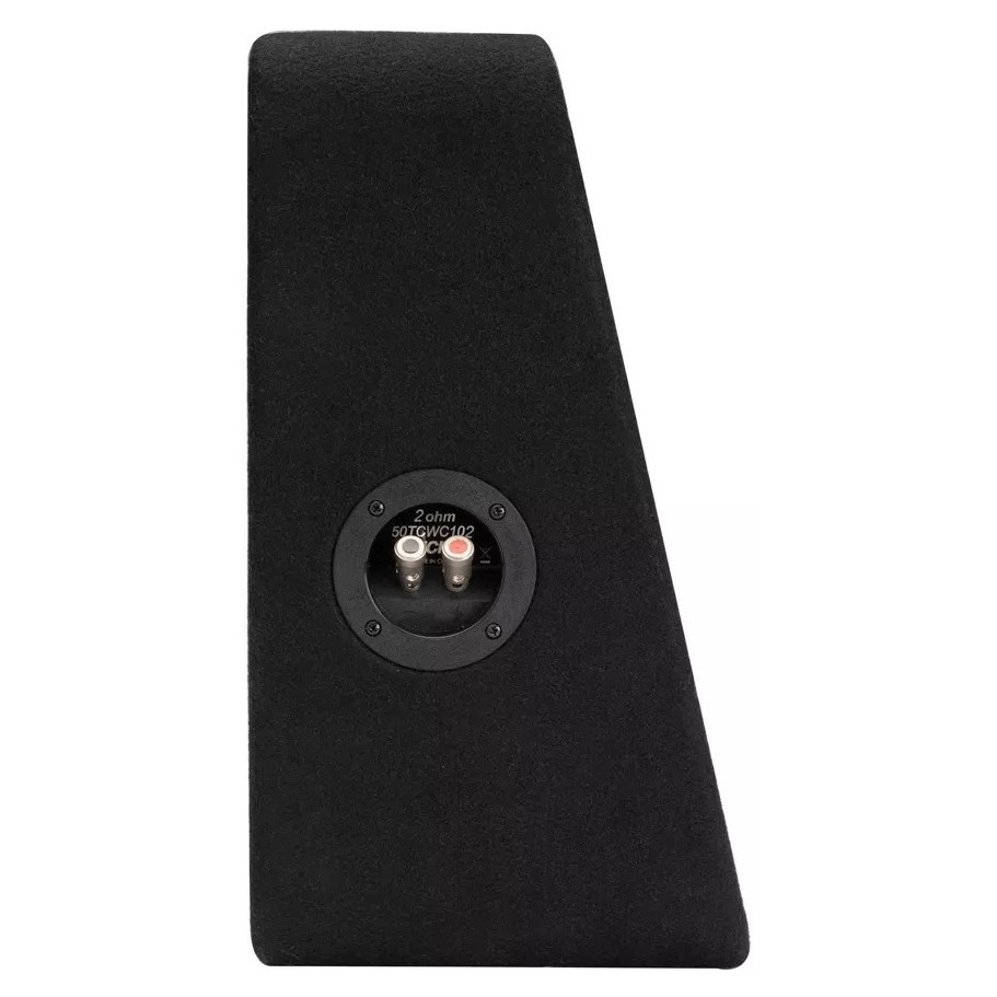 Kicker CompC TCWC102, obudowa subwoofera bass-reflex 1x10 cali, 2 omy