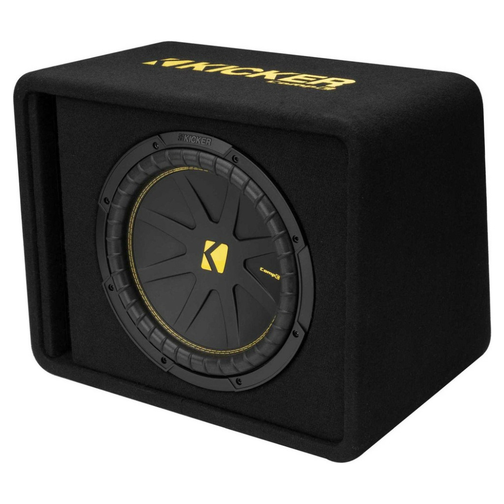 Kicker CompC VCWC122, obudowa bass-reflex 1x12 cali, 2 omy