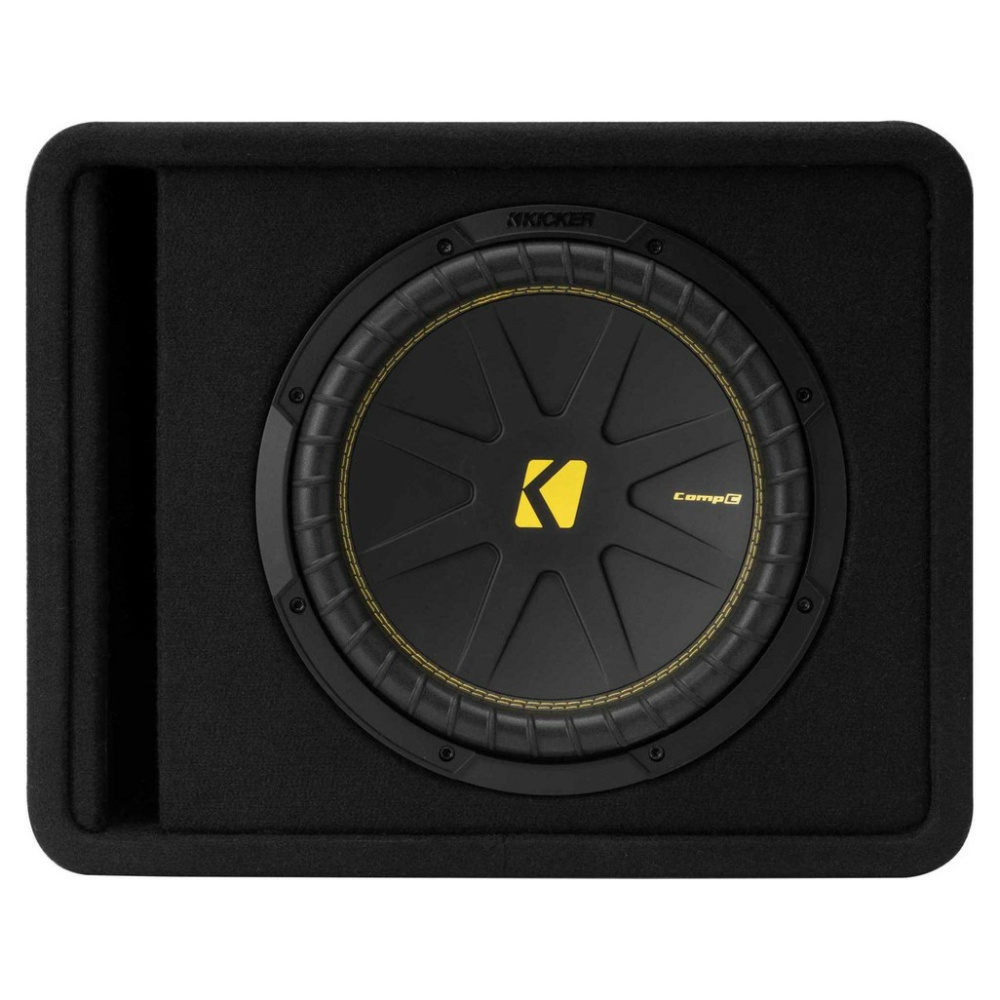 Kicker CompC VCWC122, obudowa bass-reflex 1x12 cali, 2 omy