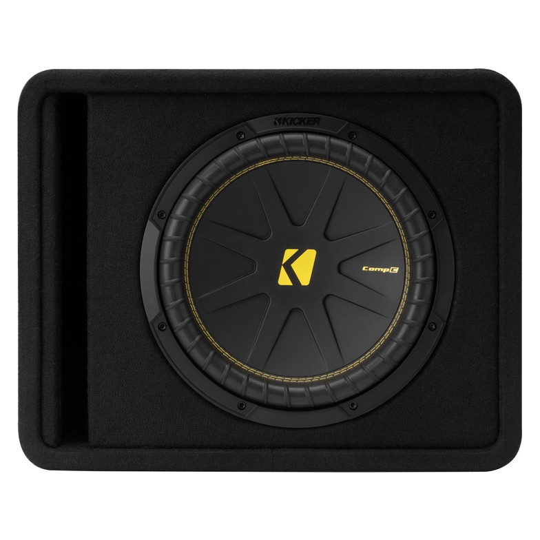 Kicker CompC VCWC124, obudowa bass-reflex 1x12 cali, 4 omy