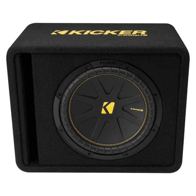 Kicker CompC VCWC124, obudowa bass-reflex 1x12 cali, 4 omy