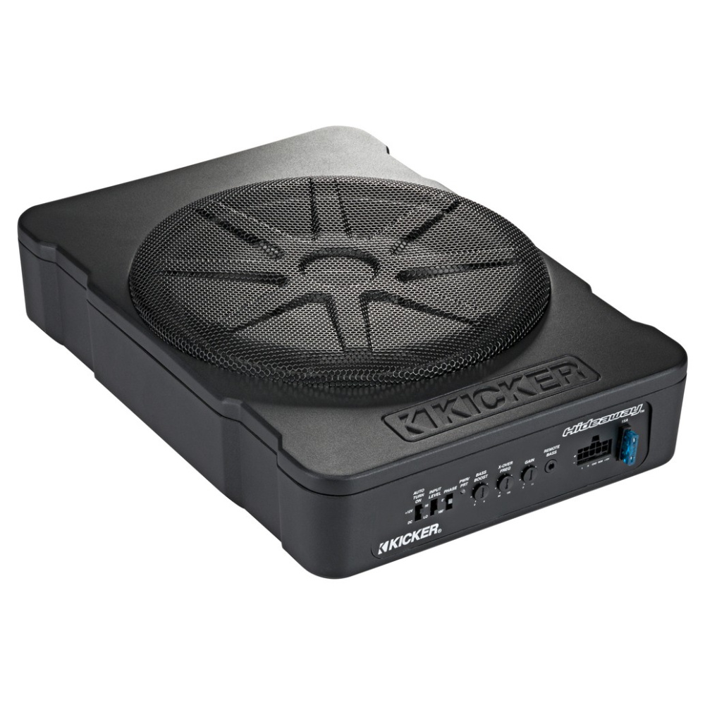 Kicker Hideaway HS10, aktywna skrzynia basowa 10 cali
