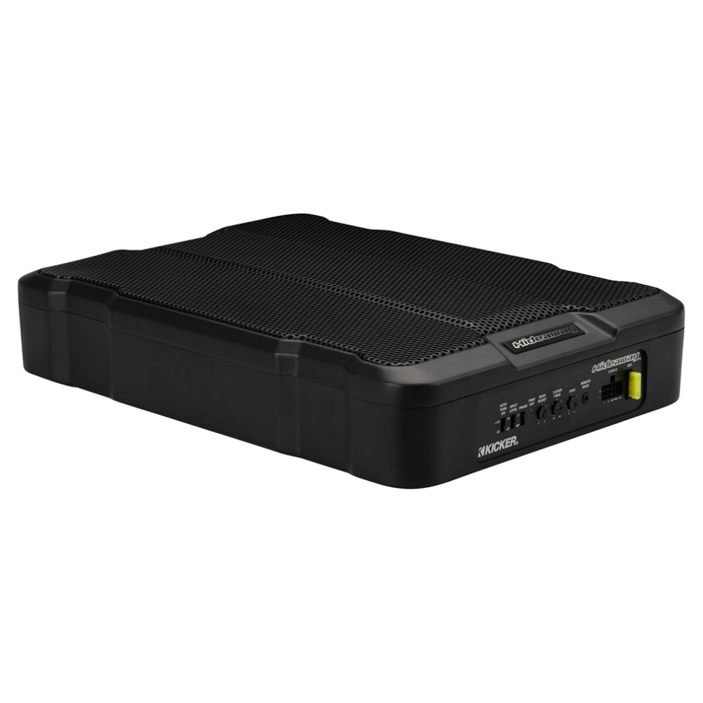 Kicker Hideaway HS12, aktywna skrzynia subwooferowa 12 cali