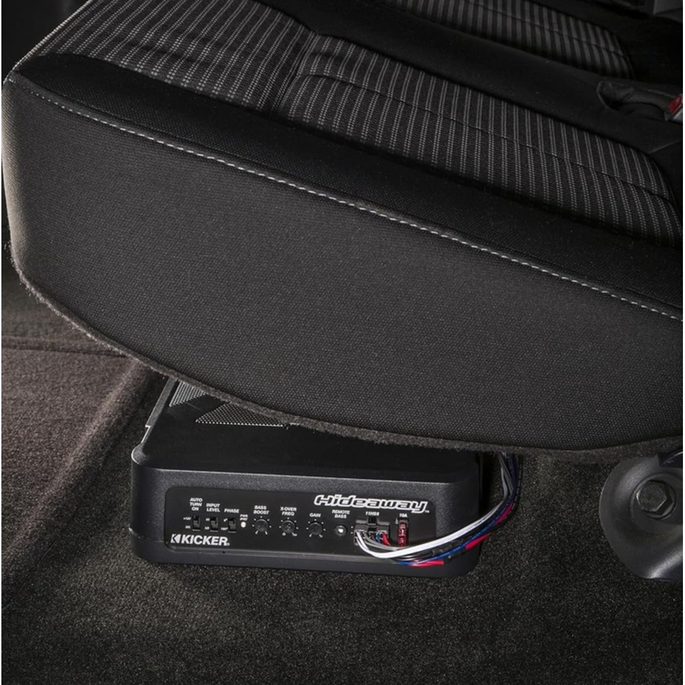 Kicker Hideaway HS8, aktywna skrzynia subwooferowa 8 cali