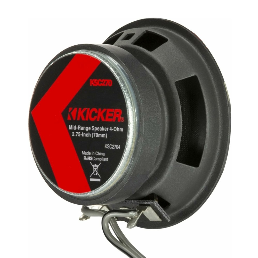Kicker KSC2704, 2.75-calowy głośnik średniotonowy, para