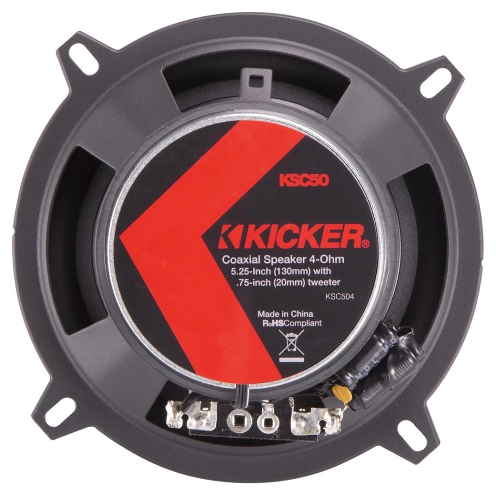 Kicker KSC504, głośniki koncentryczne 5.25 cala, para