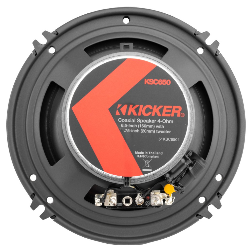 Kicker KSC6504, 6.5-calowe głośniki współosiowe, para