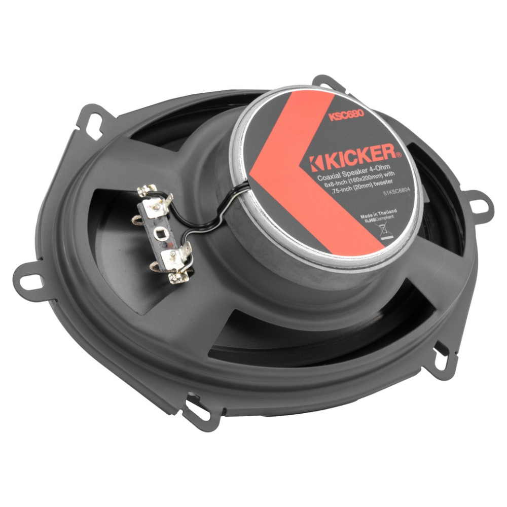 Kicker KSC6804, 6x8-calowe głośniki współosiowe, para