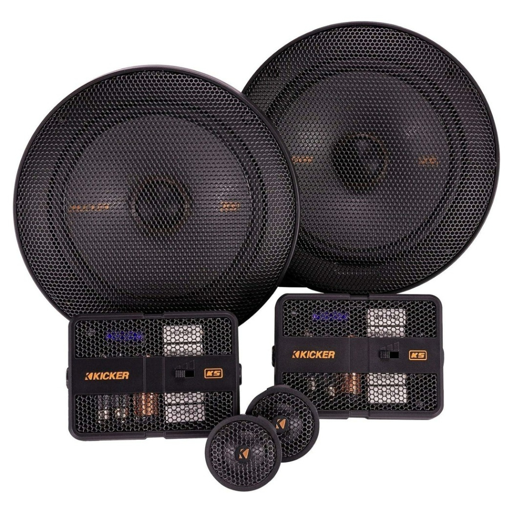 Kicker KSS6504, 6,5-calowy zestaw głośników komponentowych, para