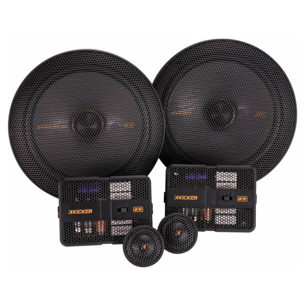 Kicker KSS6704, 6,75-calowy zestaw głośników komponentowych, para