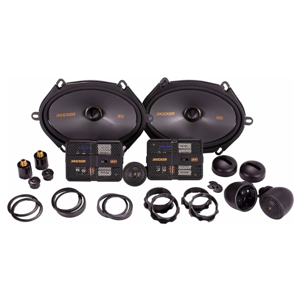 Kicker KSS6804, zestaw komponentowy 6x8 cali, para